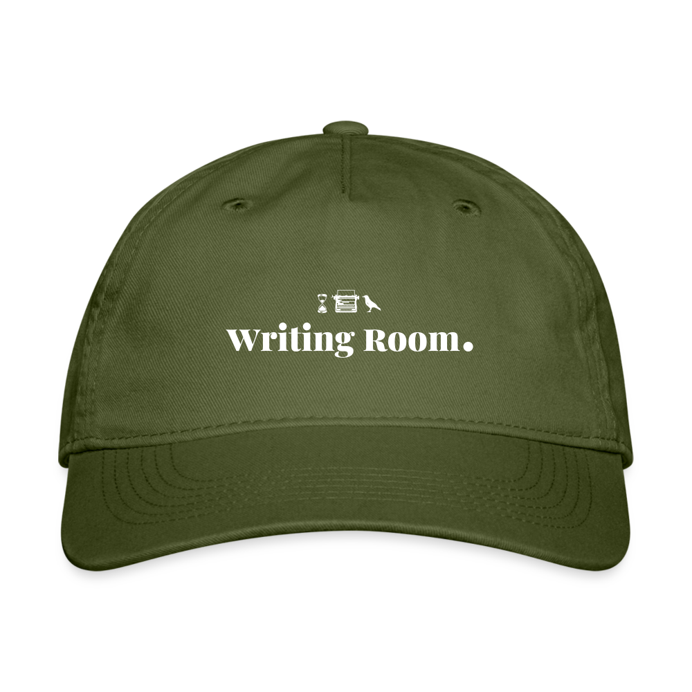 Organic Baseball Cap - olive green