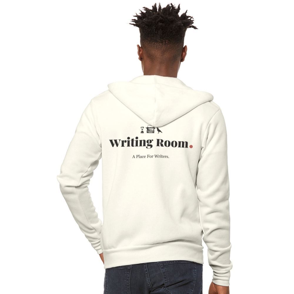 Premium Member Unisex Full Zip Hoodie - vintage white