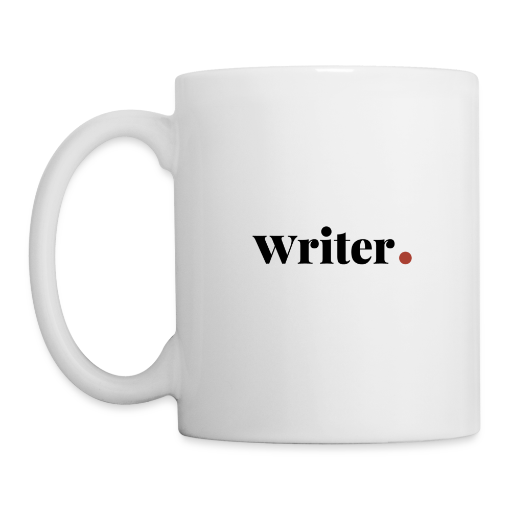 "Writer" Coffee/Tea Mug - white