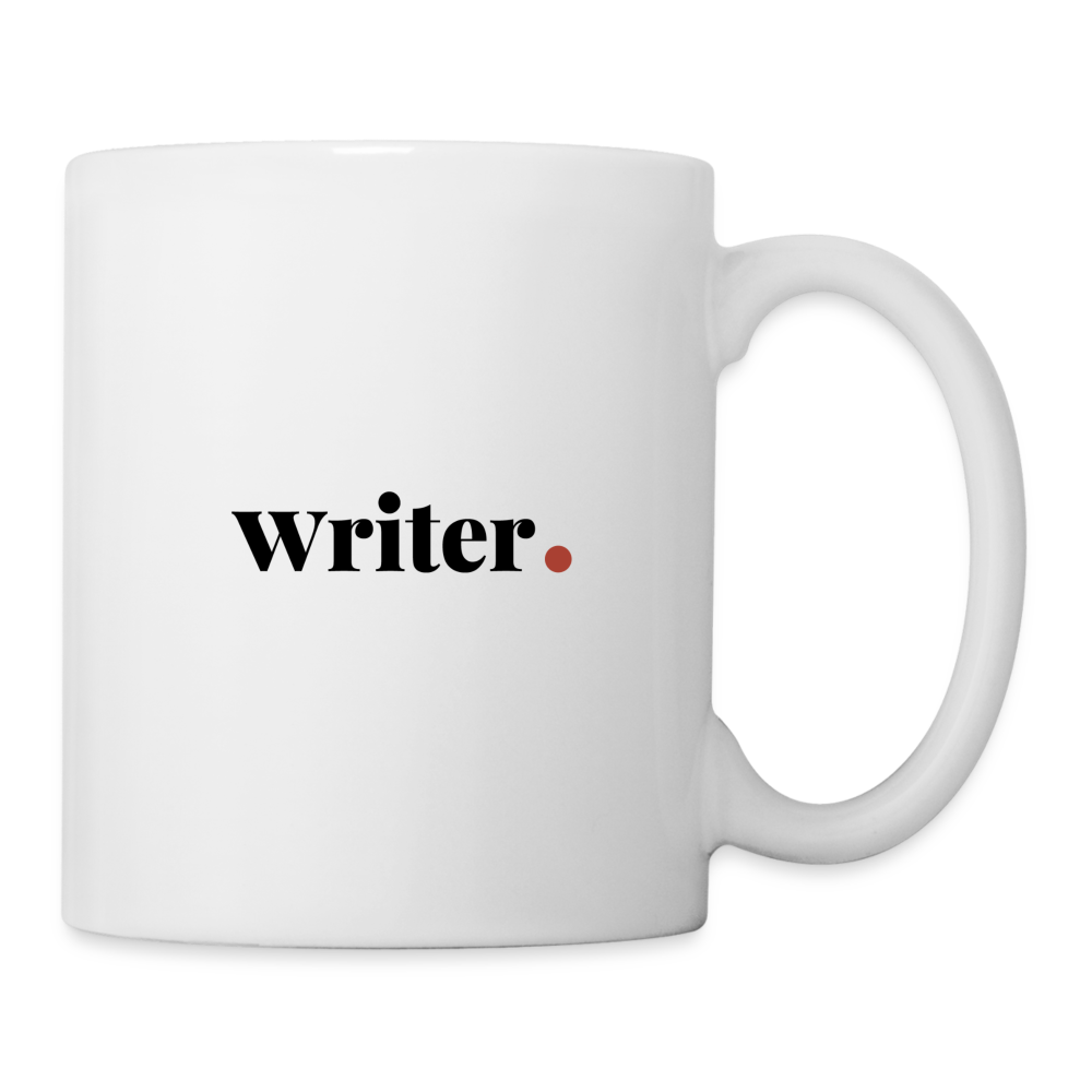 "Writer" Coffee/Tea Mug - white
